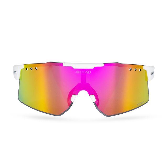 TRION white black, pink MULTI LAYER MIRROR lens, Triathlon