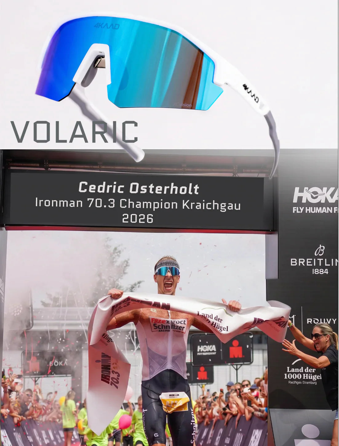 The best sports glasses for triathlon - for cycling and running, 4KAAD Mirador Aerolite 2