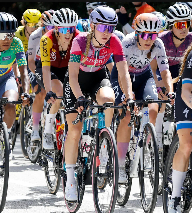 Tiril Jorgensen (LABORAL Kutxa-Euskadi) ha sido la mejor ciclista morada en la Volta a Catalunya