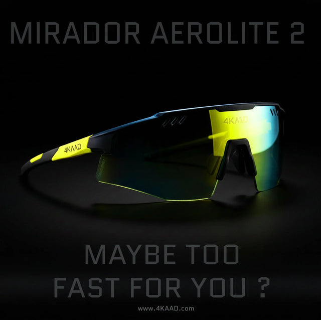 Choosing the Best Sports Glasses for Cycling and Triathlon, 4KAAD Beat Race and Mirador Aerolite 2