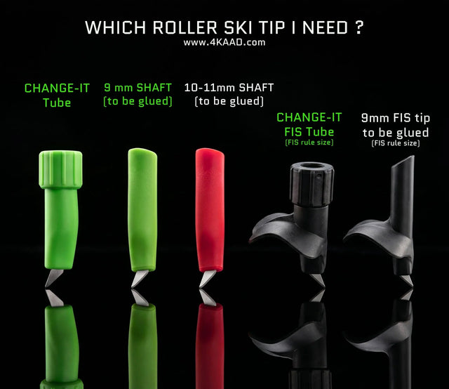 What ski pole tips I need for roller ski training ? find the best roller ski tips for your poles