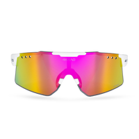 TRION white black, pink MULTI LAYER MIRROR lens, Triathlon