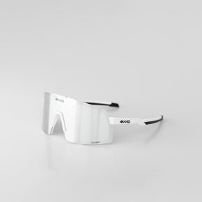 BEAT RACE, white black, silver mirror - 4KAAD