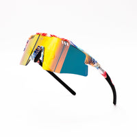 MIRADOR AEROLITE 2  TRI, palm red blue, orange mirror