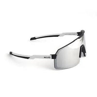 BEAT RACE, white black, silver mirror - 4KAAD